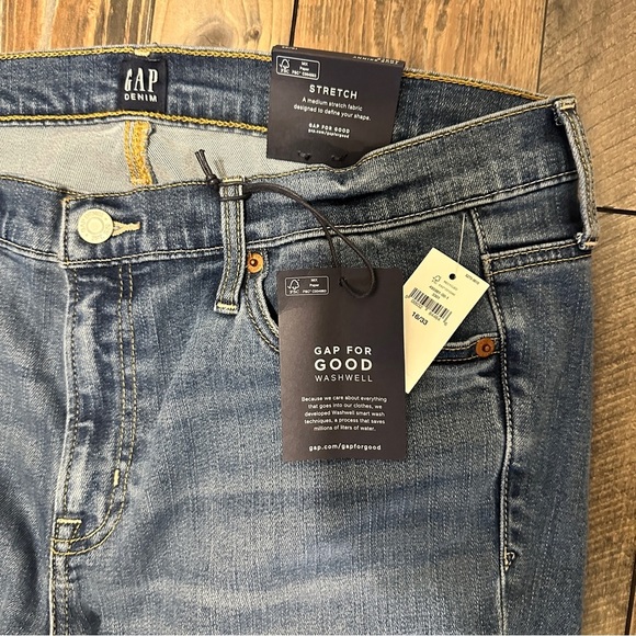 Gap True Skinny Ankle Jeans Size 16 NWT - Picture 7 of 9